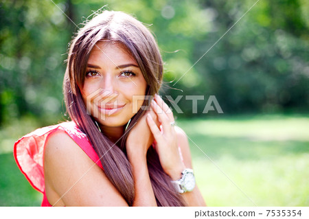 Portrait of beautiful girl Portrait of beautiful girl 7535354