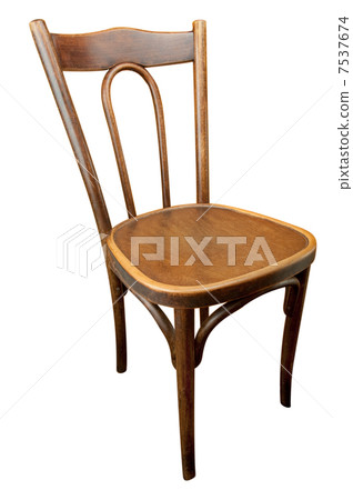 isolated old chair isolated old chair 7537674