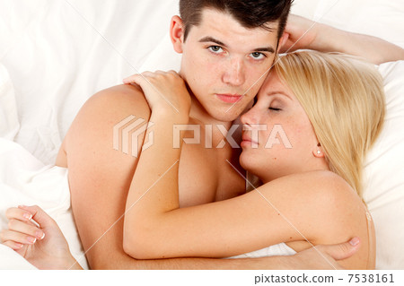 Portrait of young couple. 7538161