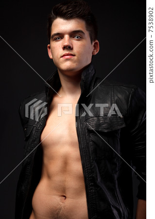 Portrait of young man. 7538902