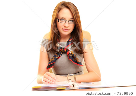 Beautiful businesswoman Beautiful businesswoman 7539990