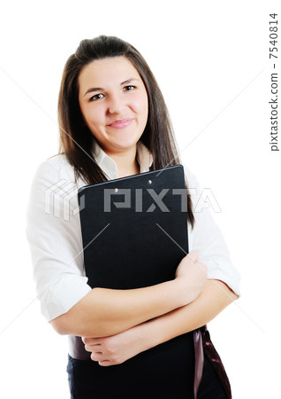 Young businesswoman Young businesswoman 7540814