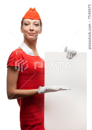 Pretty stewardess Pretty stewardess 7540975