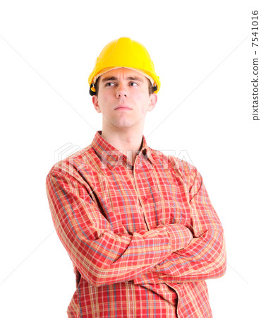 Portrait of worker Portrait of worker 7541016
