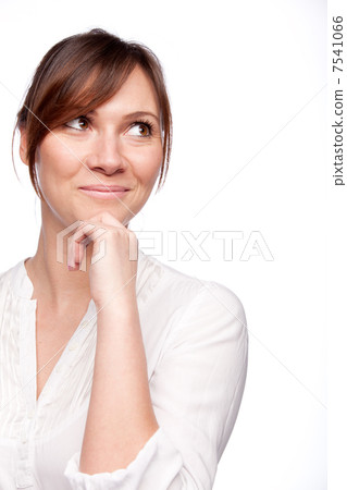 Young woman thinking 7541066