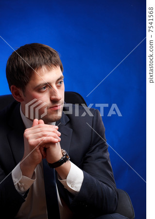 Serious businessman Serious businessman 7541568
