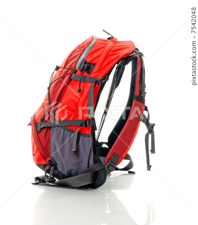 Red backpack Red backpack 7542048
