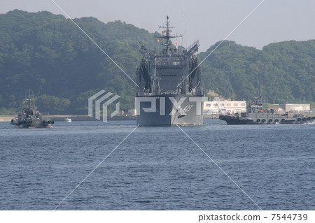 供給船Tokiwa的供應風景 7544739