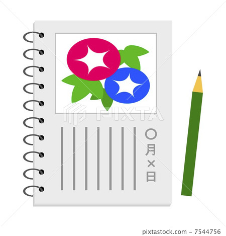 牽牛花的觀察日記 7544756