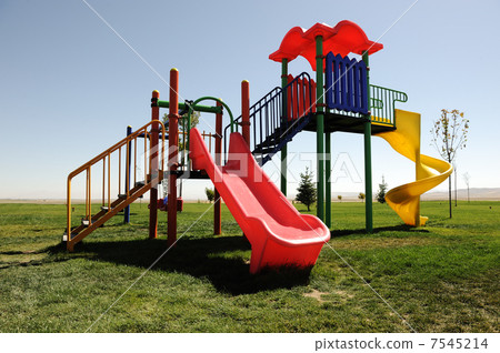 Playground without children 7545214