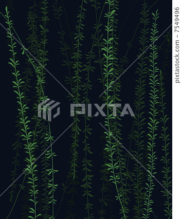 Pattern of vegetable pattern 7549496