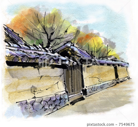 Soil wall 7549675