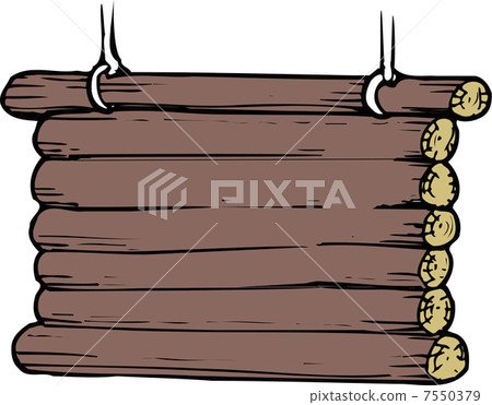 Log signs - Stock Illustration [7550379] - PIXTA