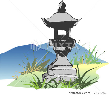 Stone lantern 7551782