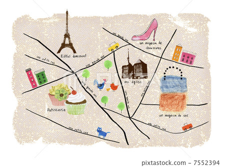 Paris Shopping Maps 7552394