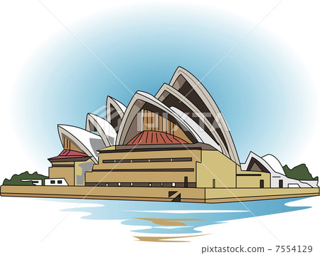 Opera House - Stock Illustration [7554129] - PIXTA