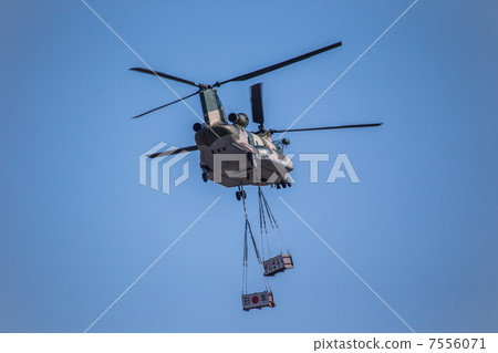 直升飛機 直升機 入間空軍基地 7556071