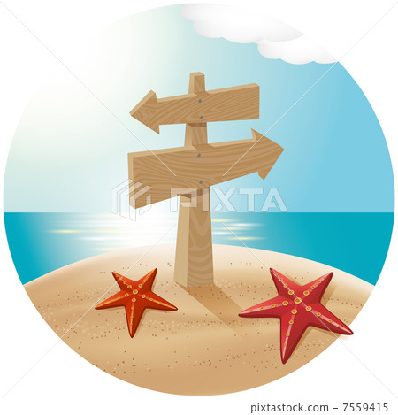 Guidepost At The Sea Beach Guidepost At The Sea Beach 7559415