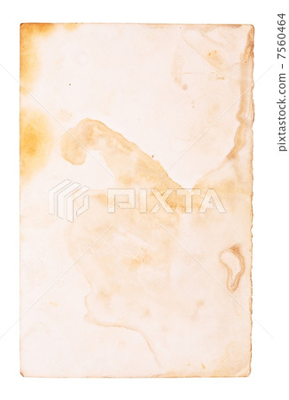 Old paper texture, isolated on white Old paper texture, isolated on white 7560464