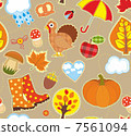 Autumn Seamless Background 7561094