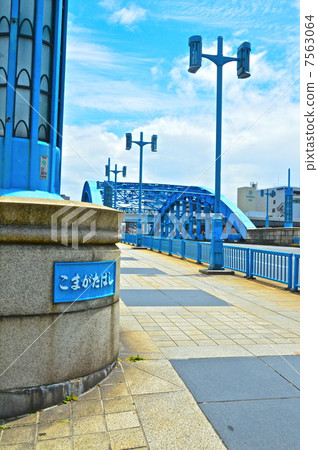 "Komagata-bashi" seen from Asakusa side (Nishi Komagatabashi / Taito-ku, Tokyo) 7563064