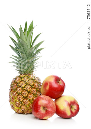 Pineapple and apples Pineapple and apples 7563542