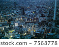 Night view of Ikebukuro 7568778