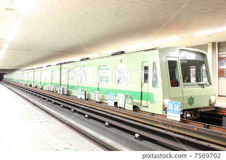 Sapporo municipal subway 3000 type 7569702
