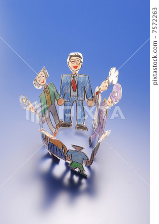 Illustration, various people Illustration, various people 7572263