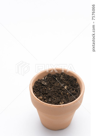 Flowerpot with soil Flowerpot with soil 7576866