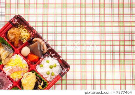Japanese food · · color lunch box Japanese food · · color lunch box 7577404