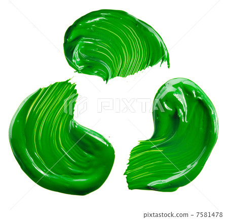 green paint tray 7581478