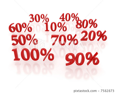 Percent background - Stock Illustration [7582873] - PIXTA