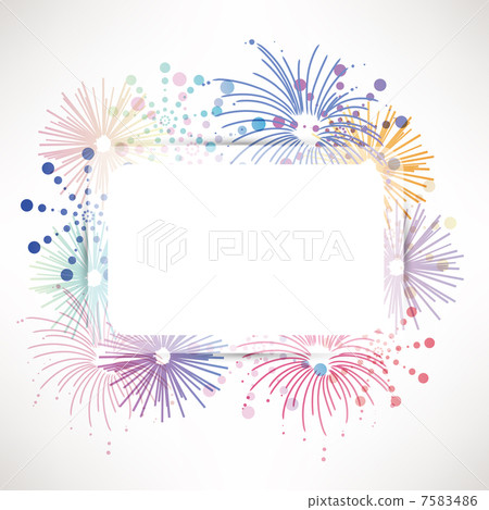 Fireworks background 7583486