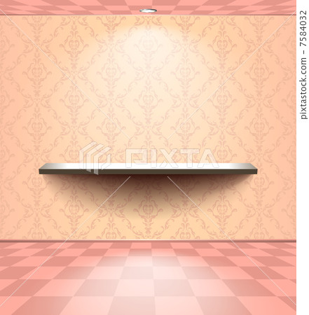Shelf in the pink room 7584032