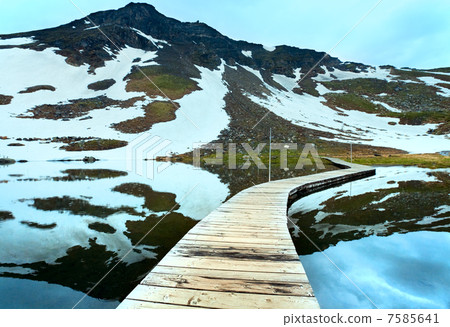 Alps summer view 7585641
