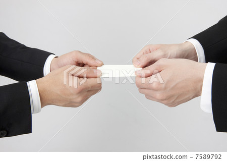 Business card exchange 7589792