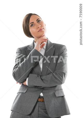 Business woman thinking Business woman thinking 7590009