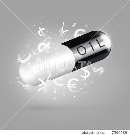 Successful management concept. Pill with success inside Successful management concept. Pill with success inside 7590389