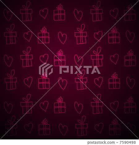 Valentines day wrapping paper textured background Valentines day wrapping paper textured background 7590498