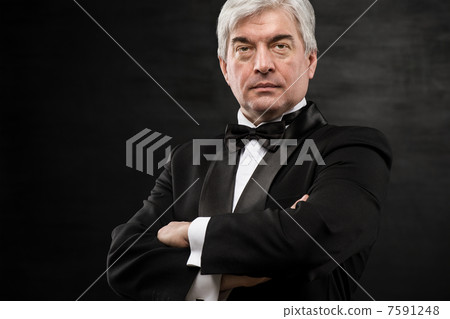 Portrait of a successful mature business man smiling - Copyspace Portrait of a successful mature business man smiling - Copyspace 7591248