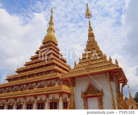 Thailand Khon Kaen The most beautiful temple in Thailand Thailand Khon Kaen The most beautiful temple in Thailand 7595185