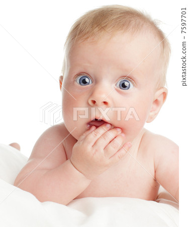 Surprised baby Surprised baby 7597701