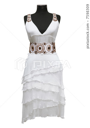 White female dress White female dress 7598309