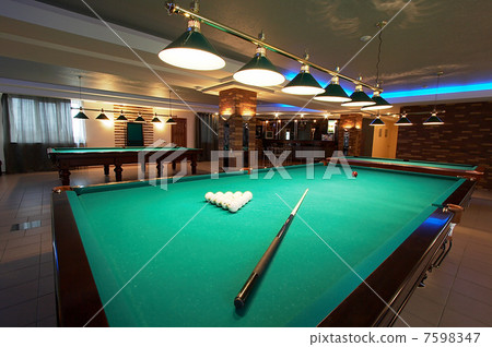 Table for game in billiards 7598347