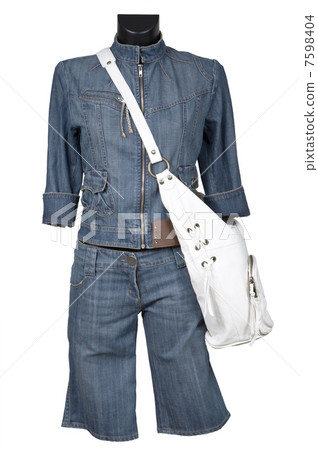 Jeans suit and bag 7598404