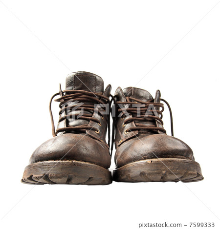 Old brown boots 7599333