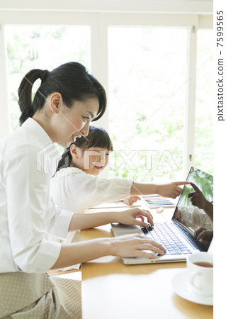 工作的母親 7599565