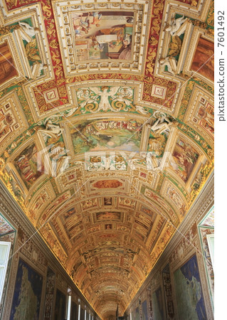 Vatican Art Museum Ceiling 7601492