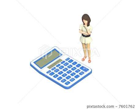 認為金錢計劃的婦女 認為金錢計劃的婦女 7601762